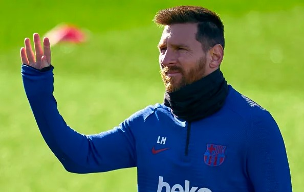 Лионел Меси поднови отборни занимания тази сутрин bet365