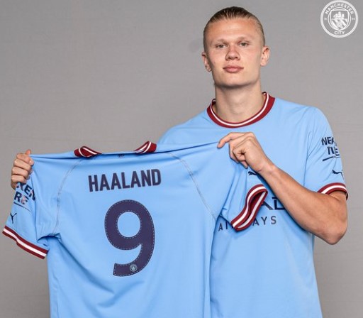 Ерлинг Холанд избра да играе с номер 9 в Манчестър Сити bet365