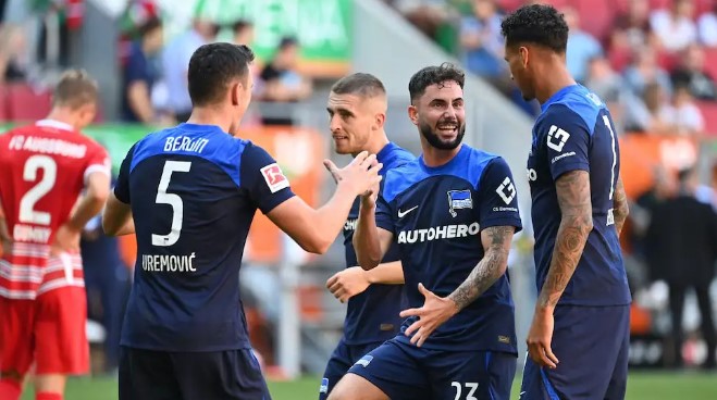 Херта победи с 2:0 Аугсбург bet365