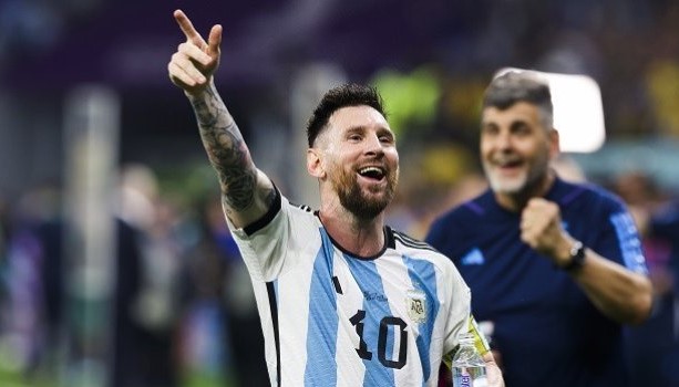 Лионел Меси бе изключително щастлив след успеха над Нидерландия bet365