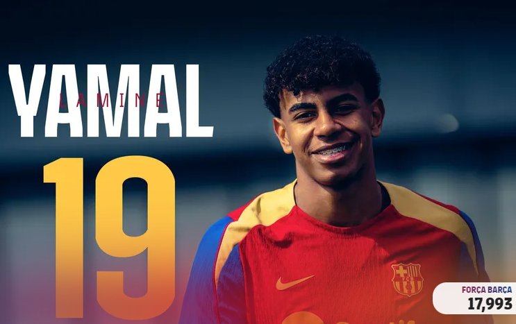 Ламин Ямал bet365