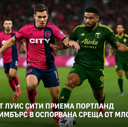 Ст Луис Сити приема Портланд Тимбърс
